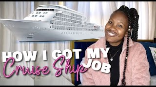 How To Get A Cruise Ship Job  Do This [upl. by Enileda639]