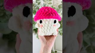 CROCHET MUSHIE BOY MUSHROOM shorts crochet mushroom [upl. by Hathaway]