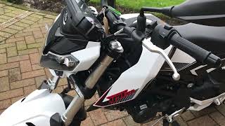 Benelli TNT 125 202323 super clean with just 2142 miles [upl. by Renba177]