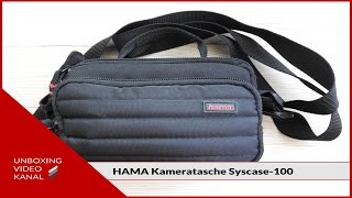 Unboxing Video  HAMA Kameratasche Syscase100 [upl. by Adnana]