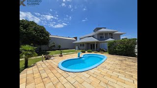 Casa linda e de alto padrão finamente mobiliada com 3 suítes elevador piscina Centro Esteio [upl. by Ydisac924]