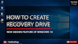 Windows 10 Recovery USB for another PC [upl. by Nazarius]