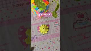 Cute keyring with clay  keyring cute asmrart satisfying clay [upl. by Aranahs]