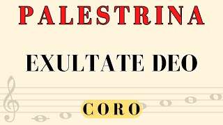 Palestrina  Exultate Deo SAATB [upl. by Irod]