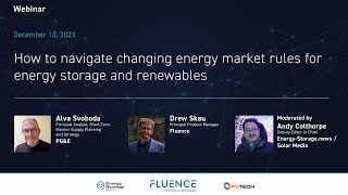 How to navigate changing energy market rules for energy storage and renewables [upl. by Ruthy]