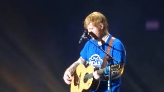 Ed Sheeran  One  Photograph  LIVE at Devide Tour in Gelsenkirchen 22072018 [upl. by Haneeja]