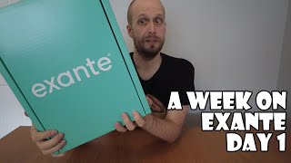 A Week On Exante DAY 1 [upl. by Latrell]