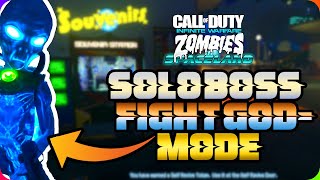 How To Get Solo GodMode For The Boss Fight In Zombies In Spaceland  Infinite Warfare Glitches [upl. by Kcirdnek]