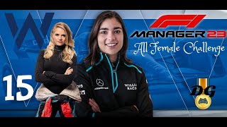 F1 Manager 23  Ep 15  BakuMiami [upl. by Ecerehs]