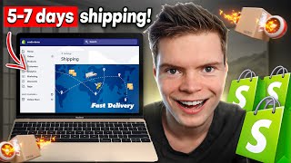 How I Get FAST Shipping For Shopify Dropshipping 57 Days [upl. by Atnuahc471]