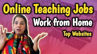 How to Get Teaching Job  Online Jobs for Females  Work From Home Jobs  Teaching Jobs Website [upl. by Eyma]