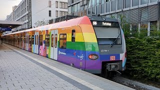 423 286 quotSBahn der Vielfaltquot am Ostbahnhof [upl. by Lewie815]