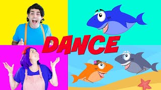 Baby Shark Dance Remix  Dance To The Baby Shark Song  Bella and Beans TV [upl. by Alisa168]