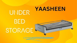 YAASHEEN Under Bed Storage Organizer Assembly amp Review [upl. by Allerie]