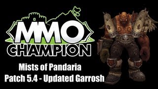 Patch 54  Updated Garrosh Model [upl. by Nikolia]