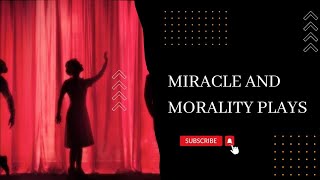 Miracle Plays and Morality Plays  Explanation in Hindi with notes [upl. by Geof]