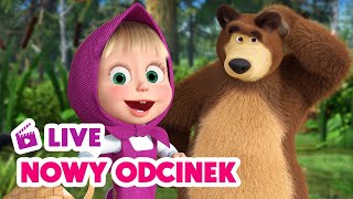 🔴 NA ŻYWO ☀ Nowy odcinek 🍓 Malinowa pułapka 🕸️ Masza i Niedźwiedź 🐻 Masha and the Bear LIVE [upl. by Ardet]