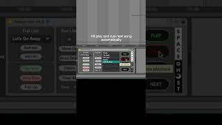 Space List  the perfect setlist manager for Ableton ableton live setlist playback [upl. by Brunhilda]