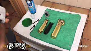 Easiest Way To Clean Your BaBylissPro Barber Tools [upl. by Ruosnam903]