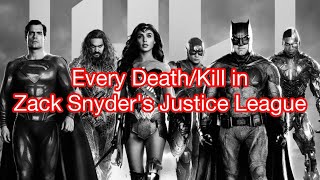 Every DeathKill in Zack Snyders Justice League 2021 [upl. by Ajam]