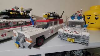 Lego Ghostbusters Ecto1 10274 Afterlife Ecto1A Original Version amp Answer The call MOCs [upl. by Darum]