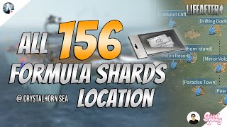 ALL 156 Formula Shards LOCATION at Crystalhorn Sea  LifeAfter [upl. by Novyak]