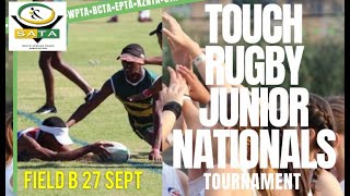 TOUCH RUGBY JUNIOR NATIONALS  Field B [upl. by Ambrosane635]