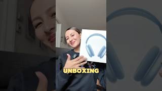 Abriendo los nuevos AirPods Max segunda generación 😳😱 shorts apple airpodsmax unboxing [upl. by Allana]