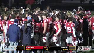 Kimberly vs Neenah high school football livestream WIAA Division 1 playoffs 2023 [upl. by Brad519]