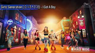 Girls Generation 소녀시대 – I Got A Boy Reverse Music [upl. by Bolitho]