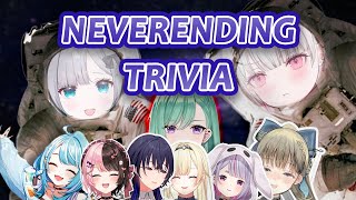 Asumi and Sumire are just BUILT DIFFERENT Neverending trivia VSPO ENG SUB [upl. by Ahsimik]