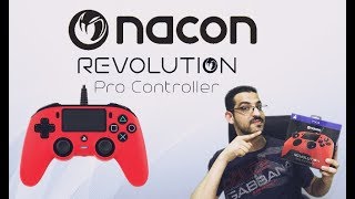 Unboxing The Red Nacon Revolution Pro PS4 Controller  Youre way To Be Pro [upl. by Launame]