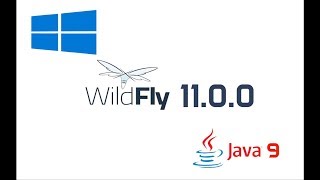 WildFly 11 and Oracle JDK 9 in Windows 10 Java 9 [upl. by Petromilli]