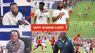 THIS IS WHY GHANA LOST TO ANGOLA  TACTICAL ANALYSIS ON OTTO ADDO PLAN KUDUS SEMENYO FATAWU [upl. by Yoko]