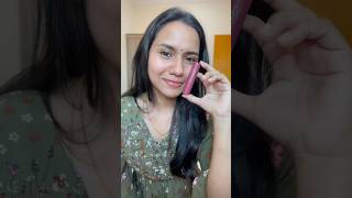 Lipstick review🫶✨youtuebshortslipstickaffordablemakeupindianlipsticklover [upl. by Ahsimak]