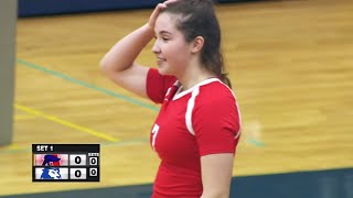 Girls High School Volleyball Armstrong vs Hopkins Section 6AAA [upl. by Yar]