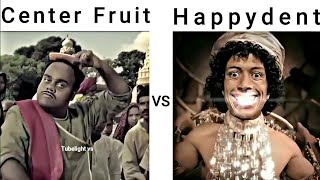 Center Fruit AD 🆚 Happydent AD shiningteeth colgate [upl. by Nwahsar469]