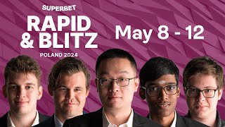 Superbet Rapid amp Blitz Poland 2024 Day 4  GrandChessTour [upl. by Hizar]