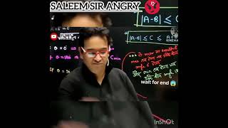 Saleem sir Angry 😡 iPhone tod diyai viralvideo [upl. by Charmian]