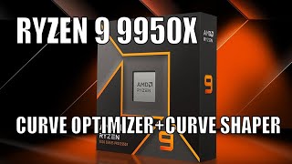 Ryzen 9 9950X Overclocking Guide  59Ghz on Air with Curve Optimizer and Curve Shaper [upl. by Rfinnej784]