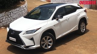 Lexus RX450h  First Drive Review India [upl. by Edouard536]