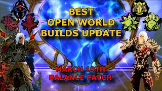 Guild Wars 2 Best Open World Builds Update March 19 2024 Patch [upl. by Lebatsirc]