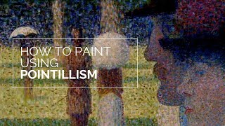 Video Tutorial on How to Paint with Pointillism Technique [upl. by Bedell]