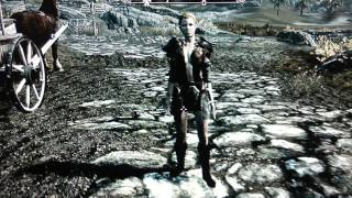 Skyrim Mods Xbox 360  Them female outfits [upl. by Hort]