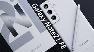 Samsung Galaxy Note 21  Fan Edition FE [upl. by Annaik]