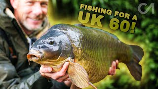 CARP FISHING  CARP ANGLE TARGETING THE BIGGEST FULLY SCALED CARP IN THE UK [upl. by Melliw]