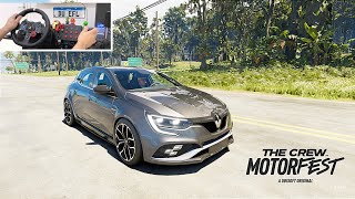 THE CREW MOTOFEST  MEGANE RS Volante Logitech G29  Gameplay [upl. by Zakarias]