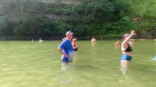 Treman State Park swimming [upl. by Ynaffyt]