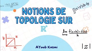 ANALYSE 3 3 NOTION DE TOPOLOGIE [upl. by Hseyaj163]