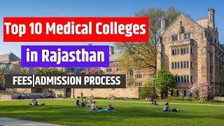 Top Medical Colleges in Rajasthan  Govt Colleges  MBBS  NEET Cutoff  College Rank  Fee  Seats [upl. by Perretta293]